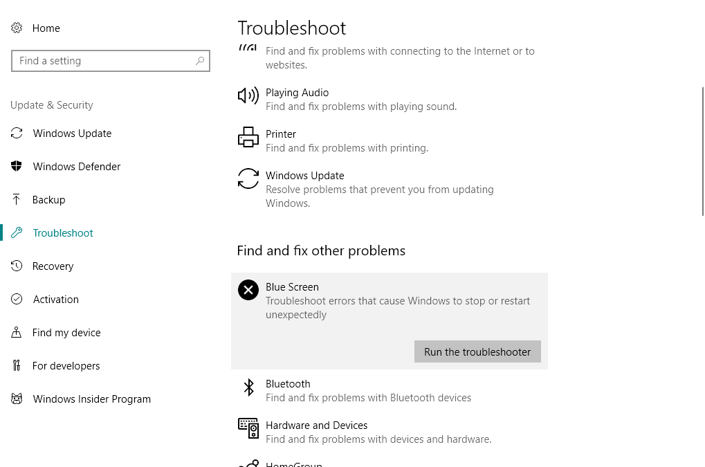 błąd bsod po zainstalowaniu aktualizacji KB4517389 dla systemu Windows 10